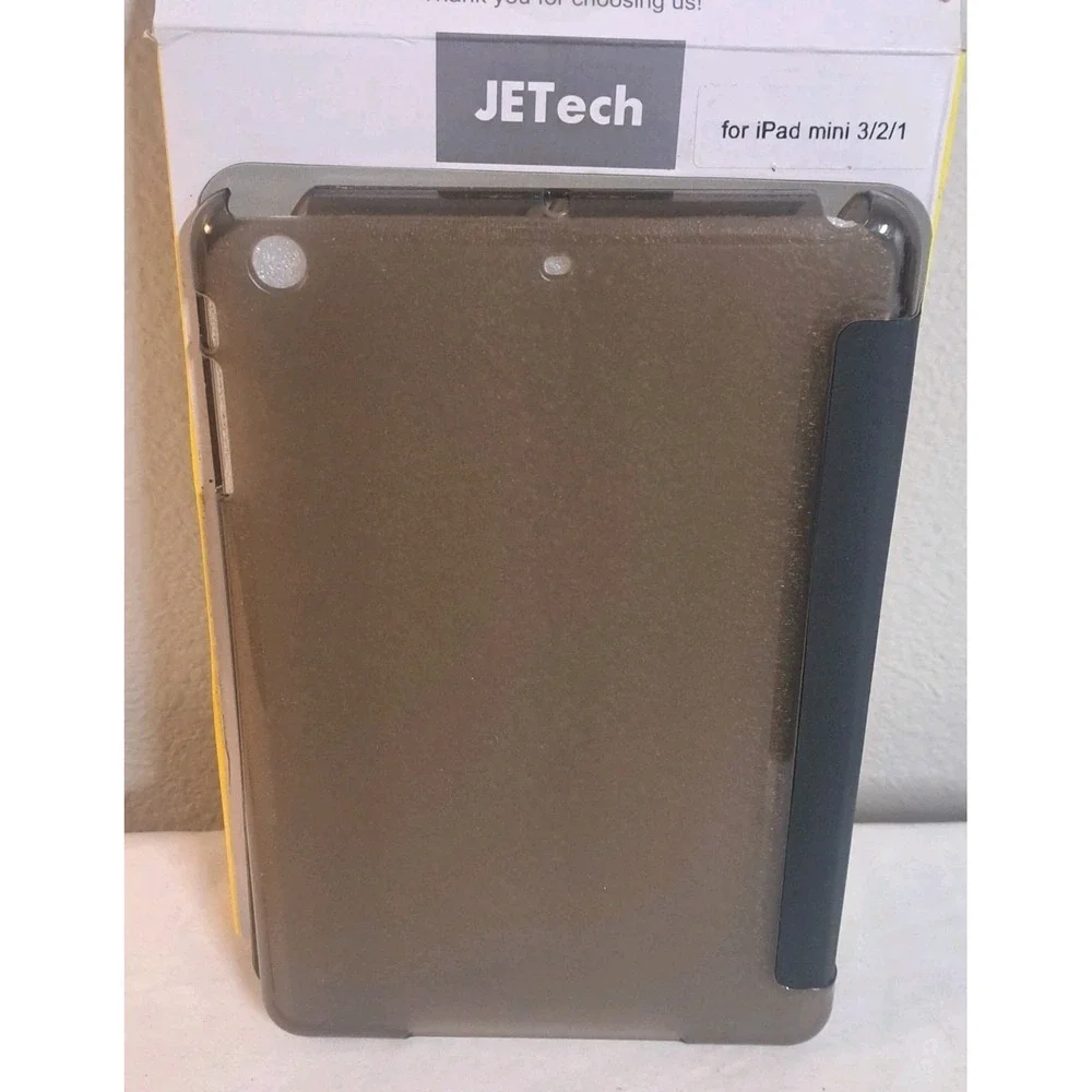 JETech iPad Mini 1/2/3 Case Smart Cover Slim Stand Auto Sleep/Wake Black